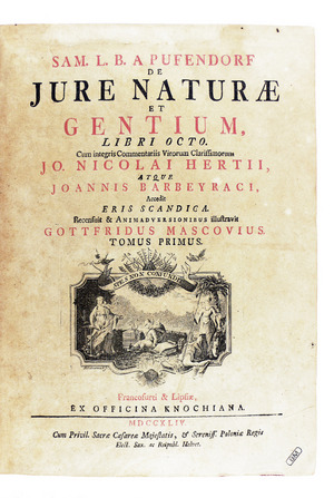 Pufendorf - De jure naturae et gentium, 1744 - 329