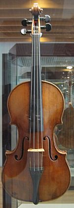 Stradivarius violin front