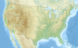 Location of Lake Okeechobee in Florida, USA.