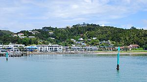 View of Paihia as seen from the ferry 20100301 1