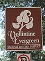 Vollintine Evergreen Memphis TN 02 Faxon Ave sign