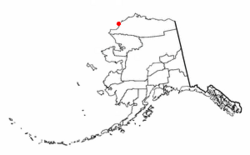 Location of Point Lay, Alaska