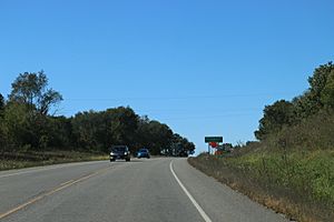 Sign on Wisconsin Highway 60