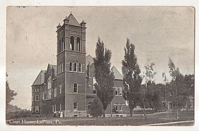 Courthouse LaPorte PA 1918