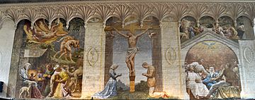 Fulham Palace, The Tait Chapel North wall painting