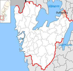 Gullspång Municipality in Västra Götaland County.png