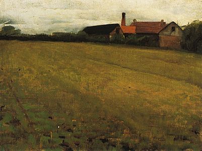 Landscape with Farm Building Cecilia Beaux