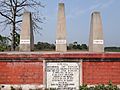 Three Obelisks of Mirmadan, Nabe Singh Hajari and Bahadur Khan near Plassey