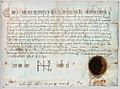 Urkunde Heinrich II 1002 001