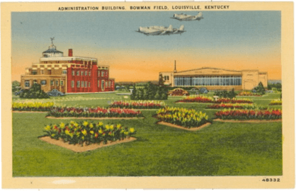 Administration-building-bowman-field-louisville-ky-postcard