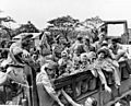 Army nurses rescued from Santo Tomas 1945g