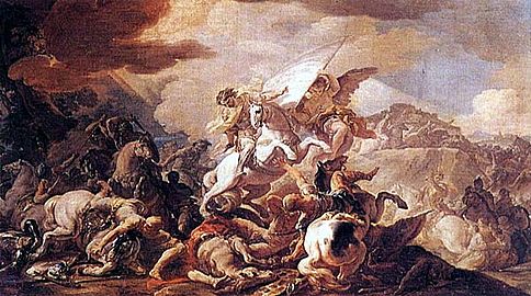 Battle of Clavijo by Giaquinto