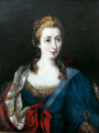 Digital collage named "Maria Teresa, Duchess of Massa and Carrara, Duchess of Modena"
