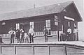 Fairbank Railroad Depot Arizona Circa 1900