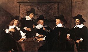 Frans Hals - Regents of the St Elizabeth Hospital of Haarlem - WGA11139