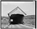 Historical American Buildings Survey L. C. Durette, Photographer May 15, 1936. VIEW LOOKING WEST - Covered Bridge, Spanning Contoocook River, Hopkinton, Merrimack County, NH HABS NH,7-HOP.V,2-2