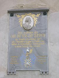 Karl Ditters von Dittersdorf-tablica