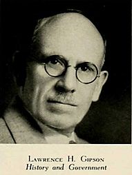 Lawrence Henry Gipson 1938