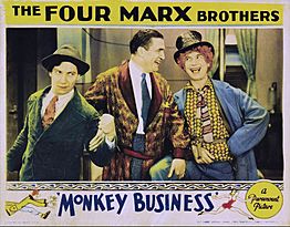 Monkey Business lobby card 1931