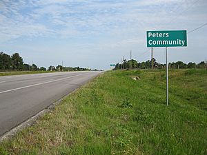 Peters TX Sign Hwy 36