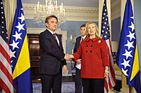 Secretary Clinton Meets With President of Bosnia and Herzegovina Zeljko Komsic (6507403825)