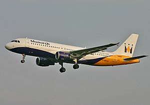 Airbus A320-200 Monarch Airlines GLA