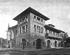 Central Fire Station, about 1901
