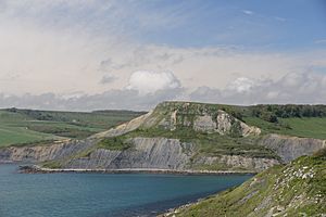 Egmont Point from St Aldhelm's Head