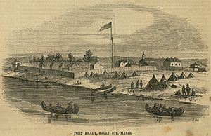 Fort Brady c 1857