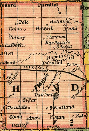 Hand County, South Dakota (1892)