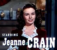 Jeanne Crain in State Fair trailer