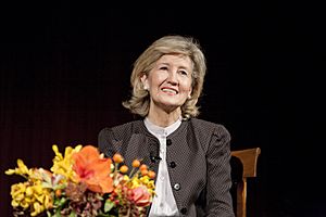 Kay Bailey Hutchison at the LBJ Library, 2012