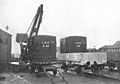LMS freight containers on lorry and rail wagon (CJ Allen, Steel Highway, 1928)