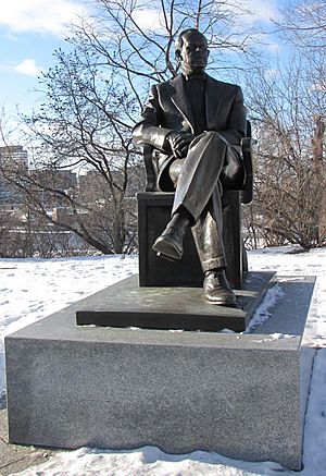 Lester Pearson statue Ottawa