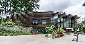 Nevin Welcome Center at the Cornell Botanic Gardens