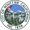 Official seal of Whittier, California