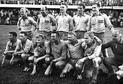 Swedish squad at the 1958 FIFA World Cup