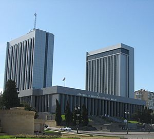 The building of National Assembly of Azerbaijan