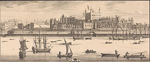 Tower of London, south, Buck brothers