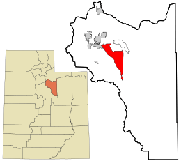 Location in Wasatch County and the State of Utah