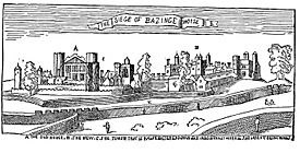 Wenceslaus Hollar - The Siege of Basing House
