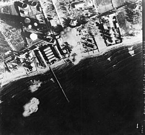 11 Squadron RAF Blenheims bombing Beirut 1941 IWM HU 93073
