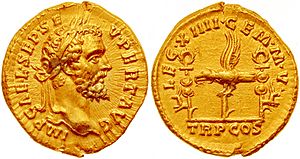 Aureus Septimius Severus-193-leg XIIII GMV