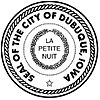 Official seal of Dubuque, Iowa