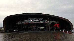 Entrance of America's Car Museum