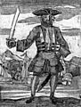 General History of the Pyrates - Blackbeard the Pirate (1725)