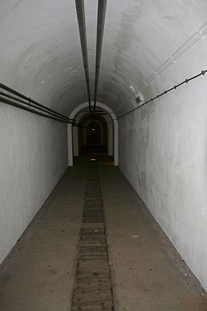 Jersey War Tunnels passage