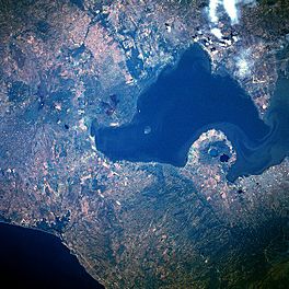 Lake Managua from space.jpg