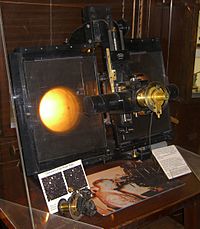 Tombaugh compared his photographic plates using this blink comparator.