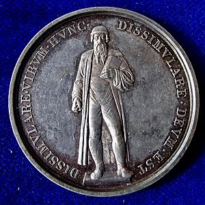 Mainz, Germany, Silver Medal 1840, Gutenberg Printing Press 400th Anniversary, obverse